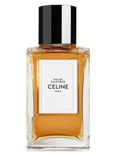 Celine perfume bottle on a white background